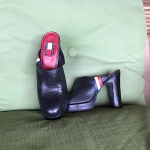 Tommy Hilfiger slip on heels